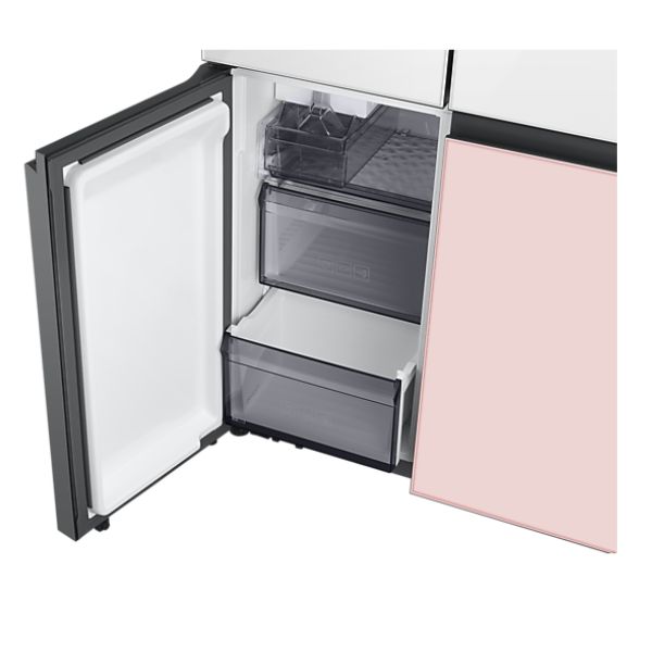 SAMSUNG NEVERA BESPOKE FDR 4 DOORS BLANCO Y ROSA CAPACIDAD 640 LITROS MODELO RF60A91R18C-AP - Imagen 6