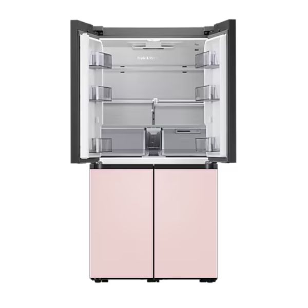 SAMSUNG NEVERA BESPOKE FDR 4 DOORS BLANCO Y ROSA CAPACIDAD 640 LITROS MODELO RF60A91R18C-AP - Imagen 3