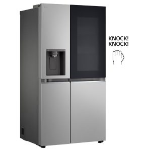 LG NEVERA SIDE BY SIDE CAPACIDAD 674 LITROS SILVER  MODELO VS25GMIW