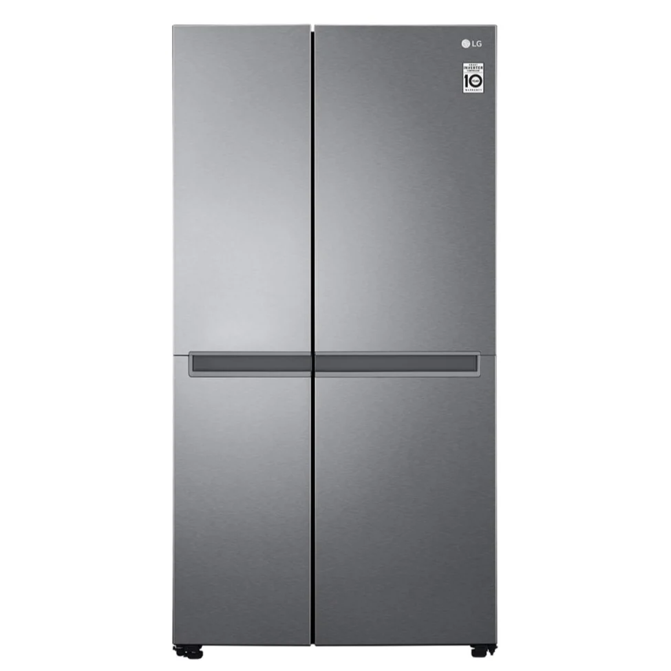 LG NEVERA SIDE BY SIDE SILVER INVERTER LINEARCOOLING CAPACIDAD 688 LITROS MODELO GS65BPGK