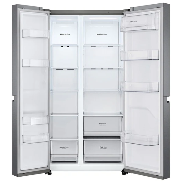 LG NEVERA SIDE BY SIDE SILVER INVERTER LINEARCOOLING CAPACIDAD 688 LITROS MODELO GS65BPGK - Imagen 2