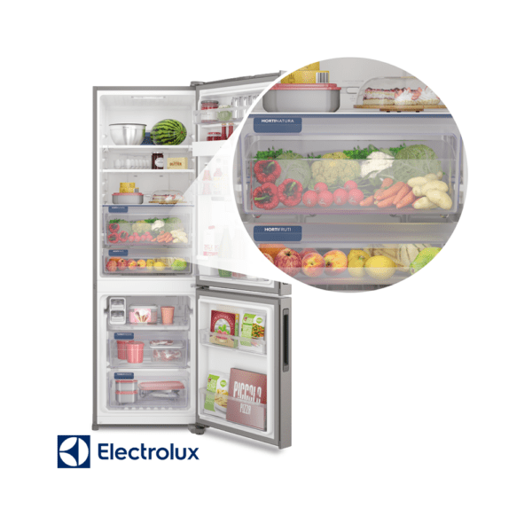 ELECTROLUX NEVERA FRENCH DOOR CAPCIDAD 400 LITROS DIGITAL INVERTER MODELO IB45S - Imagen 3