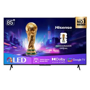 HISENSE TELEVISOR QLED 85 GAMING MODELO Q7QG