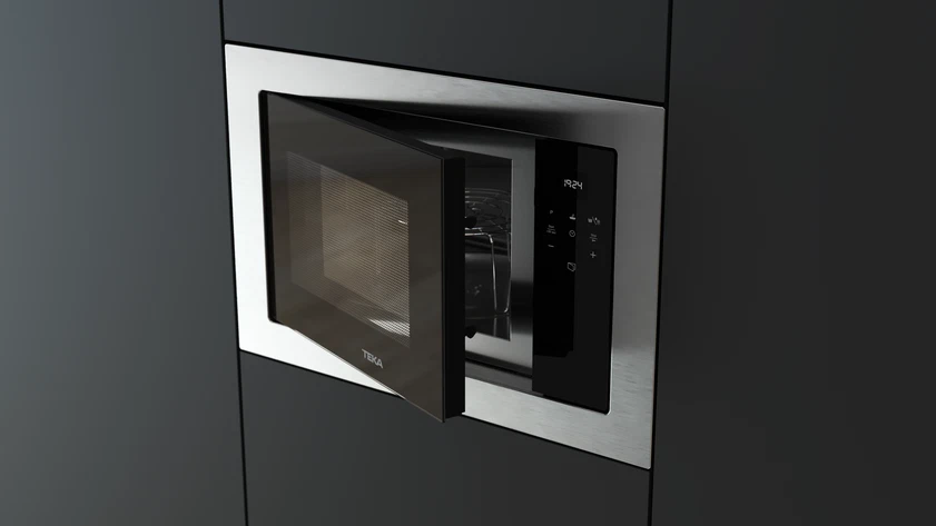 TEKA MICROONDAS EMPOTRABLE GRILL 21 LITROS 60 CM MODELO MS 6200 BIS SS - Imagen 5