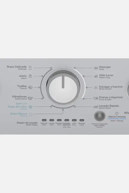 WHIRLPOOL LAVADORA 19 KG MODELO WH-7MWTW1904LM AMERICANA - Imagen 5