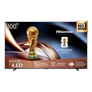 HISENSE TELEVISOR 100 ULED MINI LED MODELO 100U8Q